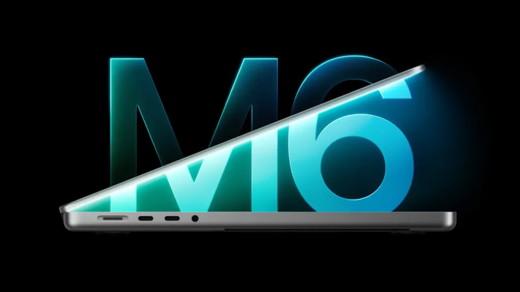معرفی MacBook Pro ۱۴ اینچی با تراشه M6 توسط Apple