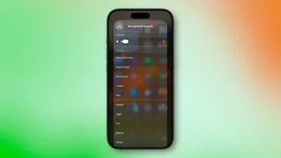 صداهای پس‌زمینه در iOS 26