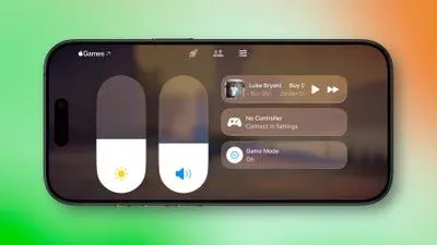 لایه کنترل بازی در iOS 26