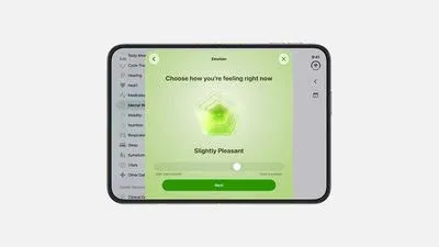پنجره پاپ‌آپ بزرگ در اپلیکیشن سلامت Health