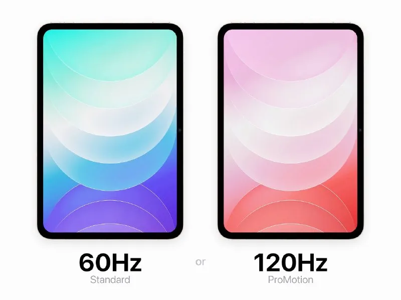 آزمایش نمایشگر OLED برای آیپد مینی ۸