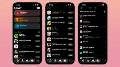کتابخانه اپلیکیشن Games در iOS 26
