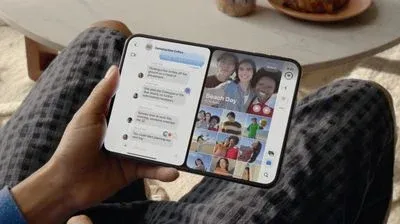 اجرای هم‌زمان دو برنامه در نمایشگر بزرگ iPhone Duo